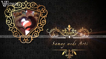 Royal Wedding Invitation Video VTSD019 B : Jain Version