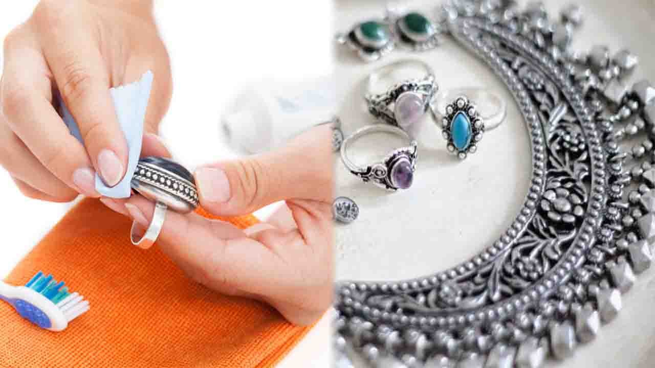 Silver Jewellery Clean | चांदी के गहनों को घर पर चमकाने के लिए करें ये आसान  उपाय | Boldsky - video Dailymotion