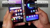Comparativa: Huawei P20 Pro contra Galaxy S9 Plus
