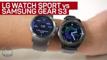 Samsung Gear S3 vs. LG Watch Sport: ¿cuál es mejor reloj inteligente?