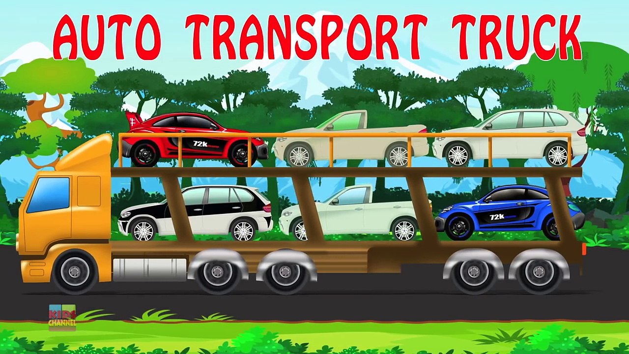 Street Vehicles for Toddlers | Car Cartoons for Children by Kids Channel