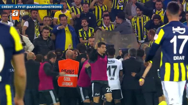 Les très graves incidents lors de Fenerbahçe-Besiktas