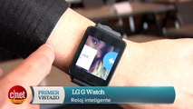 LG G Watch: video del primer reloj inteligente LG con Android Wear