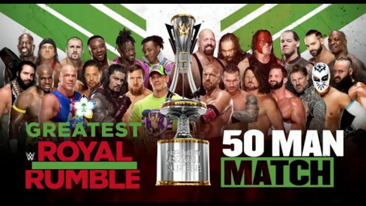 WWE 2K18 Greatest Royal Rumble 50 Man Royal Rumble Match