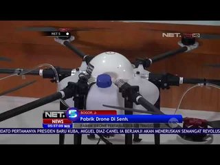 Indonesia Memiliki Pabrik Drone Pertama di Asia Tenggara - NET 5