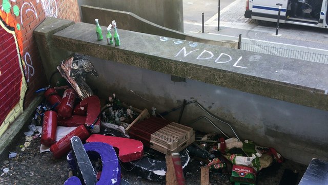 Les dégâts pourraient coûter des centaines de milliers d'euros