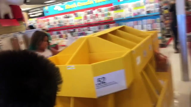 BACK TO SCHOOL NAILS AND SHOPPING AT TARGET - GETTING OUR NAILS DONE ACRYLIC GEL NAILS