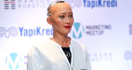 Vatandaşlık Alan İlk İnsansı Robot Türkiye'ye Geldi