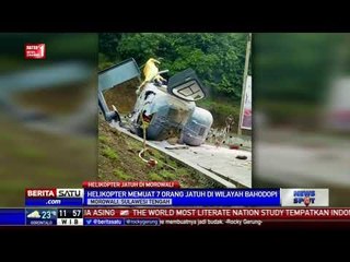 Helikopter Jatuh di Morowali Sulteng