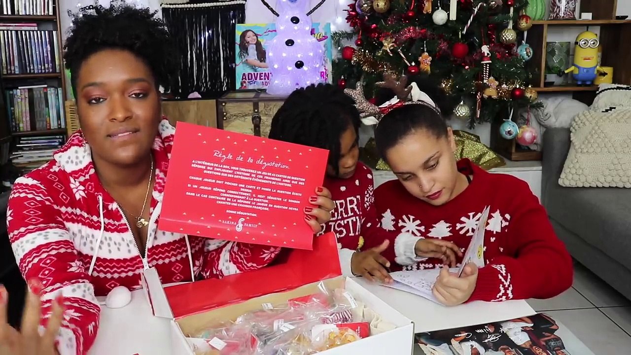 DEGUSTATION ET RIRES  ASSURéS  AVEC LA SAKINA FAMILY BOX