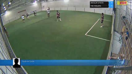 Faute de Cyrille  - ANCELIN CITEOS Vs THE WAILERS - 19/04/18 20:00 - LIGUE 1 - Poitiers Game Parc