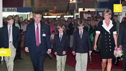 Le Prince Harry à travers les années, pour l'album photo mariage !