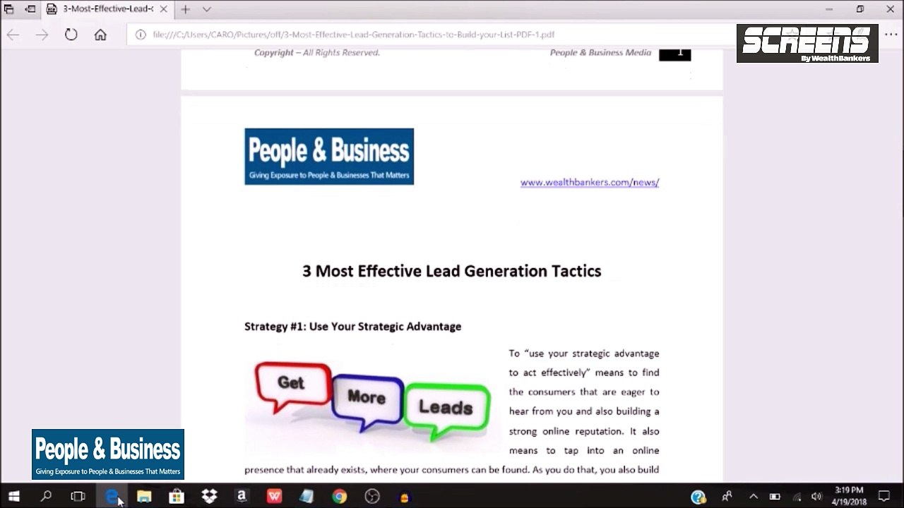 3 Most Effective Lead Generation Tactics