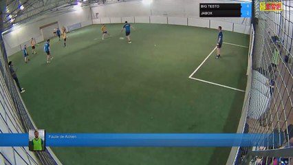 Faute de Adrien - BIG TESTO Vs JABOX - 19/04/18 21:00 - LIGUE 3 - Poitiers Game Parc
