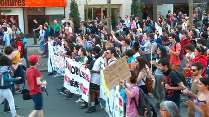 Thousands protest against Macron reforms across France