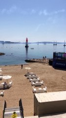 Les essais de la Red Bull Air Race ont débuté vendredi à Cannes