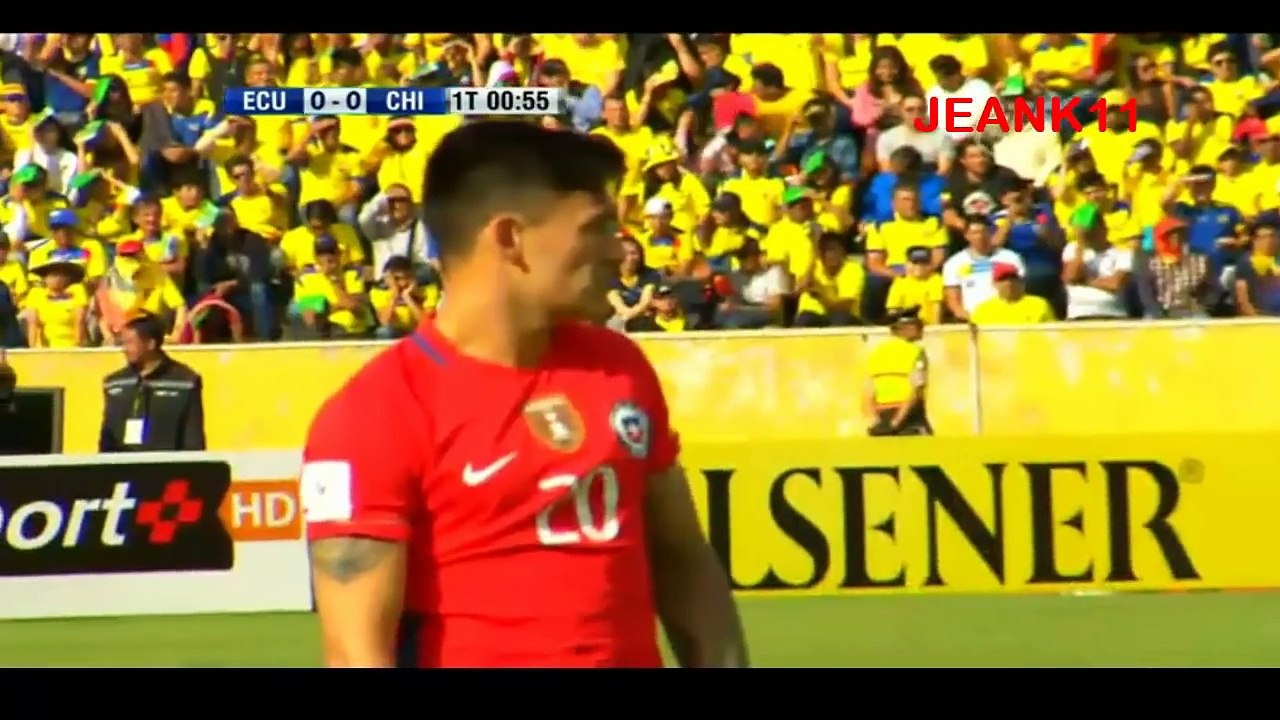 ECUADOR 3 VS CHILE 0  Eliminatorias Rusia 2018