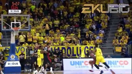 MUHTEŞEM SAVUNMA Fenerbahçe Doğuş 82 - 73 Baskonia Full Maç İlk yarı