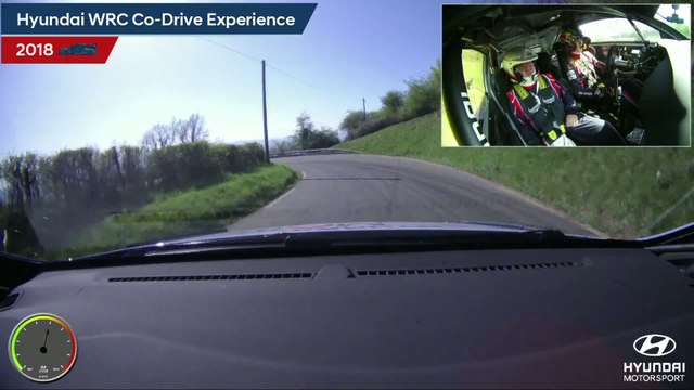 En caméra embarquée avec le pilote WRC de Hyundai Thierry Neuville