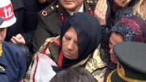 Afrin şehidi son kez baba ocağında