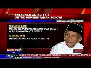 Serangan-serangan Amien Rais Terhadap Jokowi