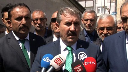 BBP Başkanı Destici: 'Cumhur ittifakının adayını destekleyeceğiz'