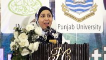 Dr Ayesha From Lebnon Addressing from Conference (International hijab day)