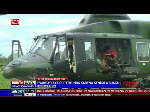 Evakuasi 5 Guru yang Disandera di Tembagpura Terkendala Cuaca