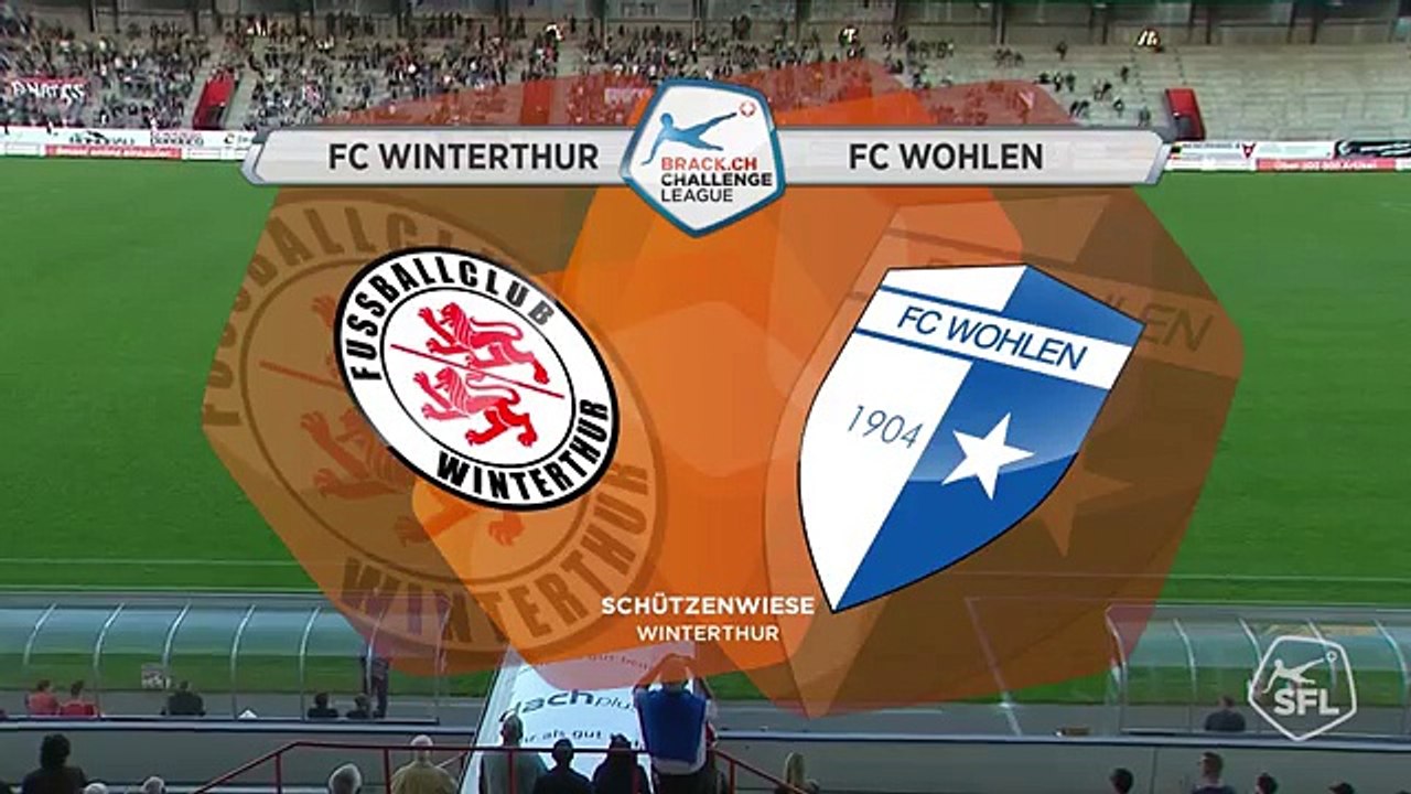 Winterthur 2:0 Wohlen (Switzerland. Challenge League. 19 April 2018)