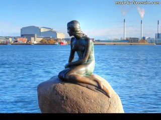 The Little Mermaid in Copenhagen