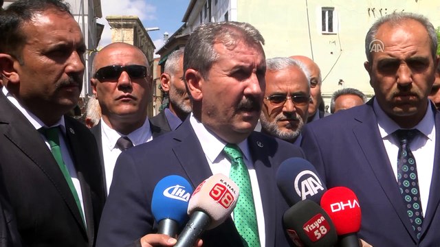 Destici: 'Cumhur ittifakının adayı kimse Büyük Birlik Partisi'nin adayı o olacaktır'