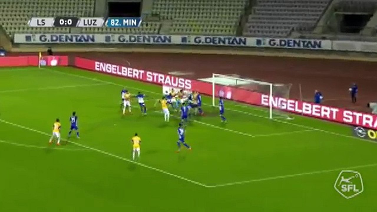 Lausanne 0:1 Luzern (Switzerland. Super League. 18 April 2018)