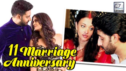 Video herunterladen: Abhishek Bachchan & Aishwarya Rai Celebrates 11th Marriage Anniversary