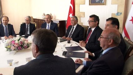 - Dışişleri Bakanı Çavuşoğlu’nun, KKTC Parti Başkanları İle Görüşmesi Başladı