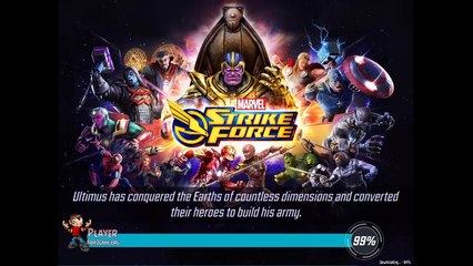 Marvel Strike Force - Gameplay Walkthrough - Thanos in the Mad Titan Legendary Event