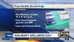 Walmart offering free health screenings on Saturday