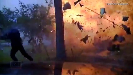 Texas  : Fuite de gaz durant une intervention de Police