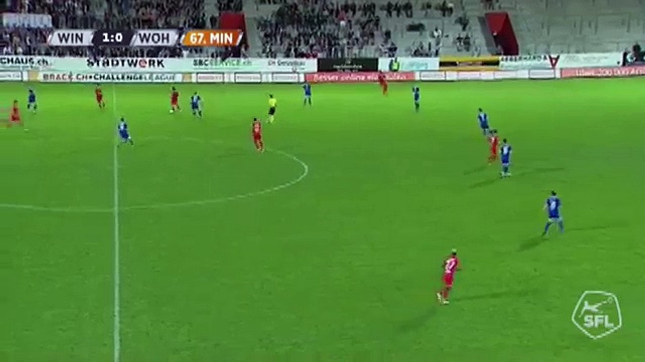Winterthur 2:0 Wohlen (Switzerland. Challenge League. 19 April 2018)