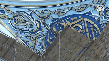 Çamlıca Camisi'nde geri sayım başladı