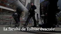 Images de la faculté de Tolbiac, évacuée après vingt-cinq jours de blocage
