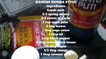 HOW TO COOK FILIPINO KANERO HUMBA   | EAT PINOY