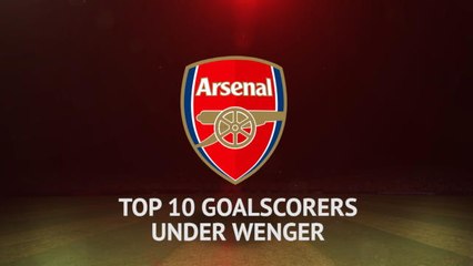 Arsenal's top scorers under Wenger