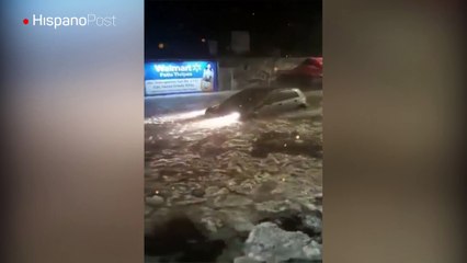 Lluvias transformaron a Ciudad de México en una segunda Venecia