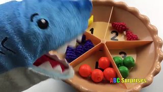 Learn to Count Numbers 1-10 With Fruit Pie Toy Foods for Kids