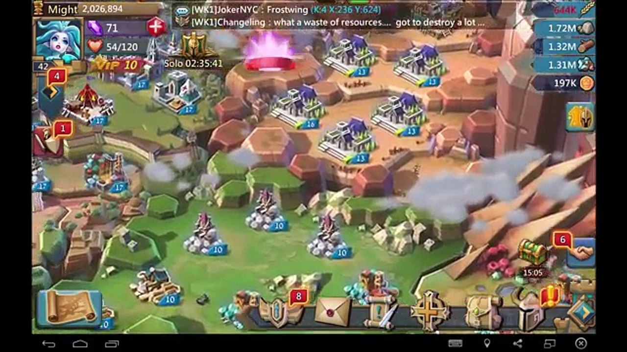 Lords Mobile Food? What Food? Why not to make multiple Farms