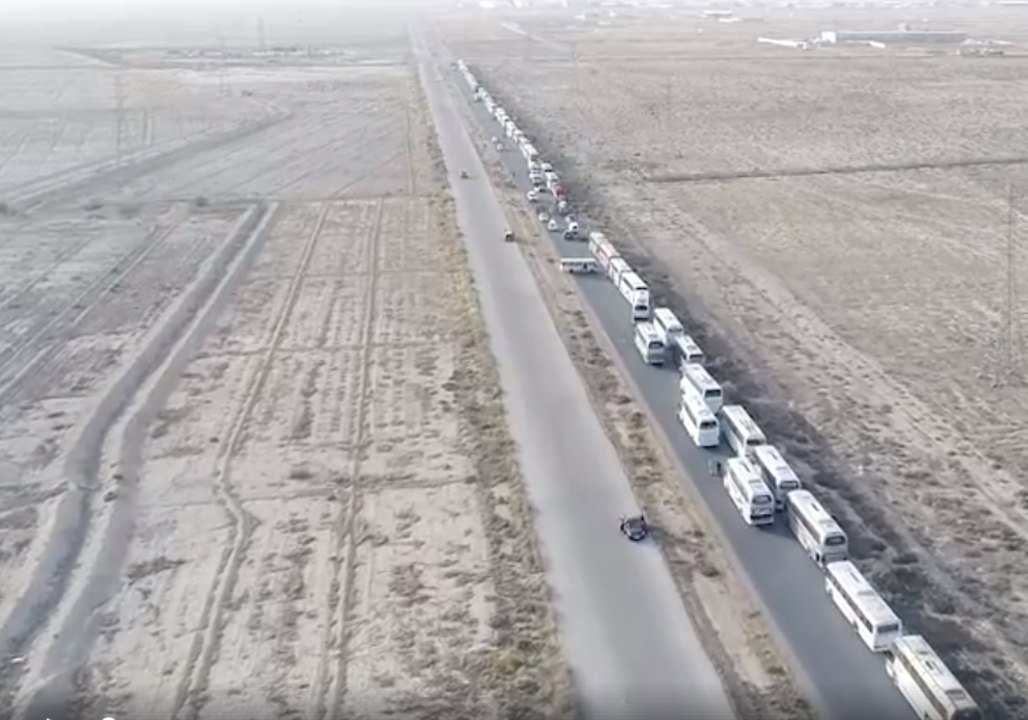 Jaysh al-Islam Convoy Leaves Damascus Province for Northern Syria