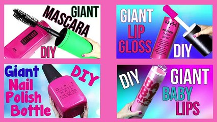 DIY Giant Flower Jelly Lipstick! How To DIYs Easy Room Decor or Storage Idea - Cool DIY Project!