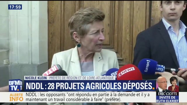 NDDL : Il y a 7 projets agricoles qui nous paraissent sans problèmes , dit la préfète de Loire-Atlantique Nicole Klein