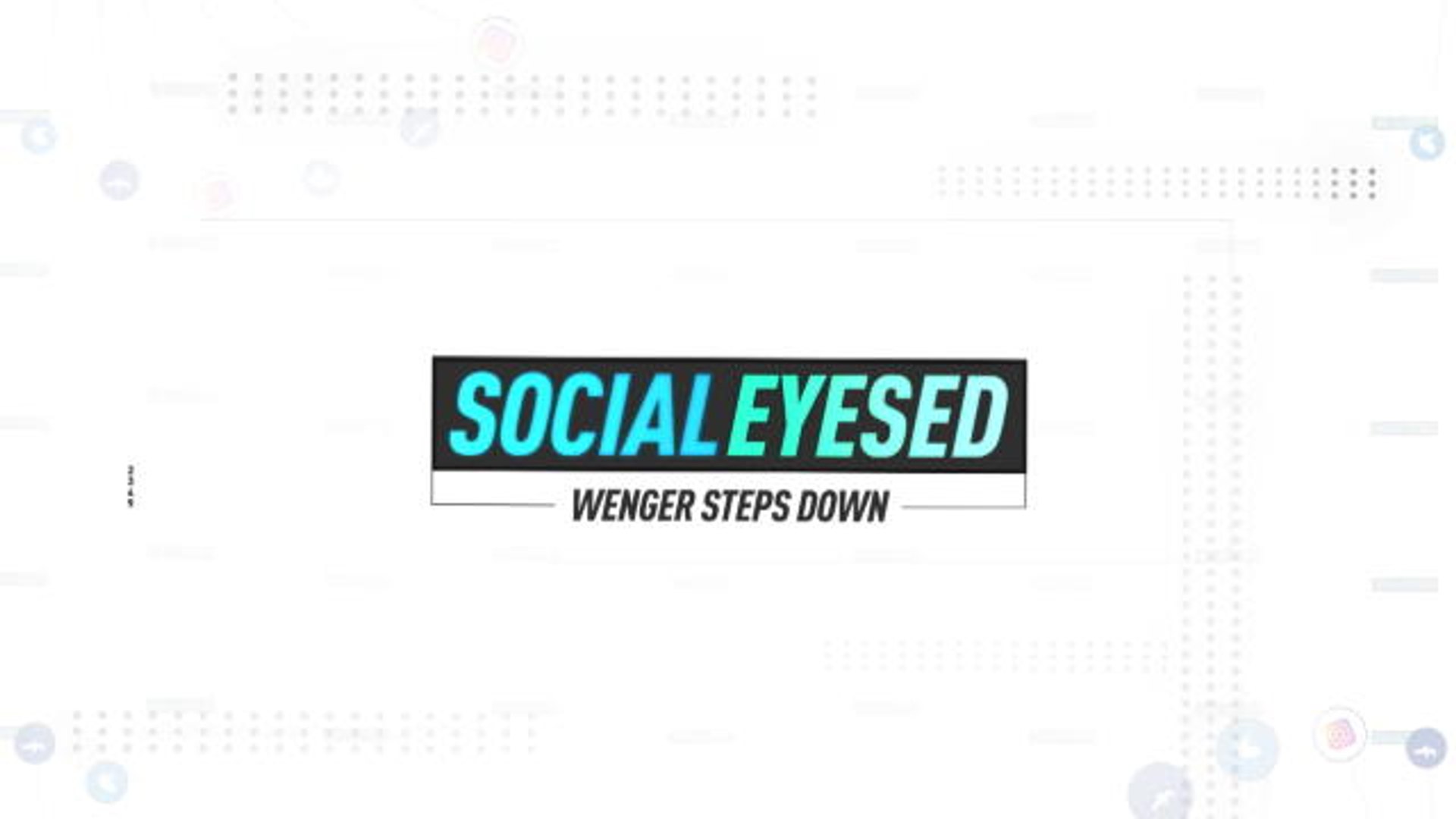 ⁣Socialeyesed - Wenger steps down