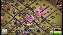Clash Of Clans | TH9 GoWiWi Using Earthquake (Strategy Keys)